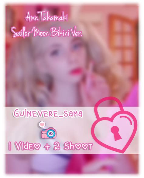 Ann Takamaki Sailor Moon Bikini Video Bonus Photo Guineveresama