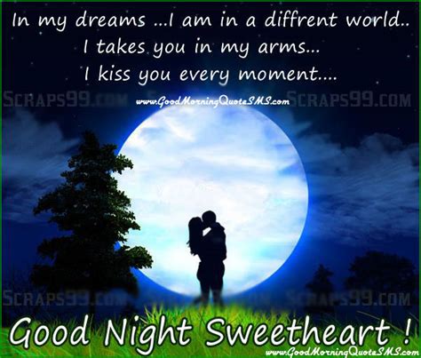 Romantic Goodnight Messages For Couples Goodnight Love Wordings Sms