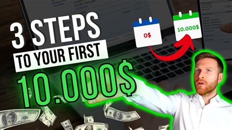 the ultimate guide to making your first 10k dollars youtube