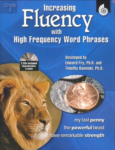 Increasing Fluency With High Frequency Word Phrases Grade 4 Shell