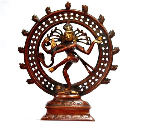 Buy Collectible India Large Nataraja Shiva Idol Hindu God Figurine Brass Sculpture Dancing Shiva