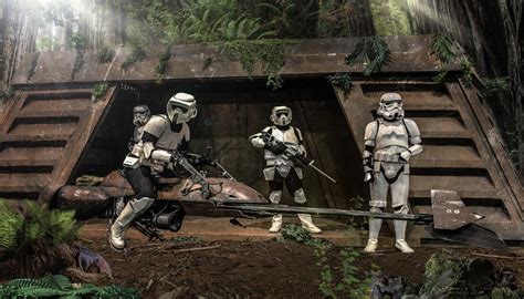 Star Wars Endor Bunker Guards By Andibaze On Deviantart Endor Star