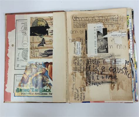 Altered book journal (With images) | Altered book journal, Book journal, Art journal