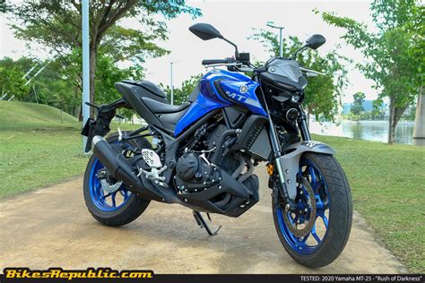 Tested 2020 Yamaha Mt 25 “rush Of Darkness” Bikesrepublic