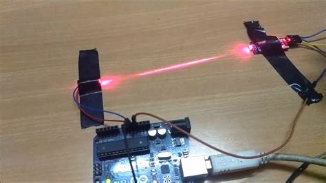 Laser Security System Using Arduino Youtube