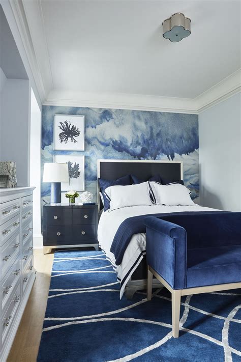 33 Awesome Bedroom Mural Wallpaper Ideas In 2021 Blue Bedroom Decor