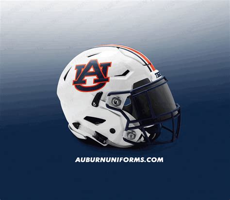 Auburn Tigers Logo Helmet