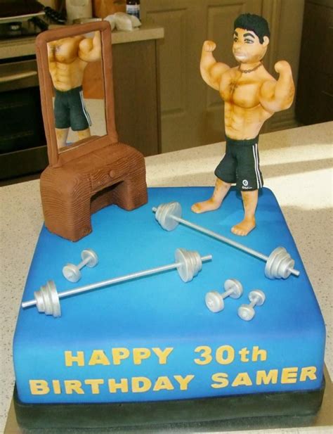muscle man cake físico culturista truck birthday cakes birthday cakes for men cupcake