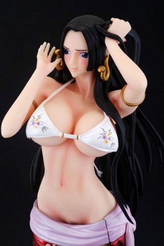 Anime One Piece Boa Hancock Action Figure Super Sexy Red Resin
