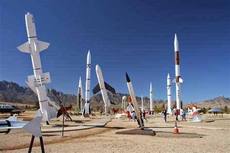 A Missile Park At White Sands Missile Range Museum Amusing Planet