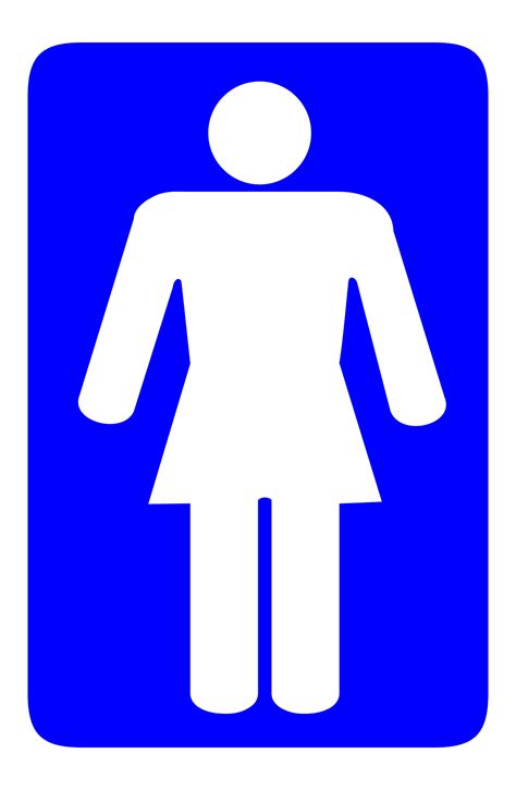 Clipart - Toilet Sign Other png image
