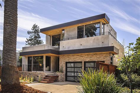 Contemporary Style Home In Burlingame California Architectural