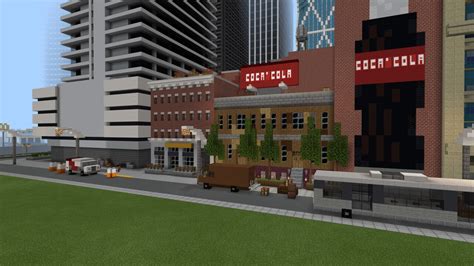 Downtown Buildings Minecraft Map