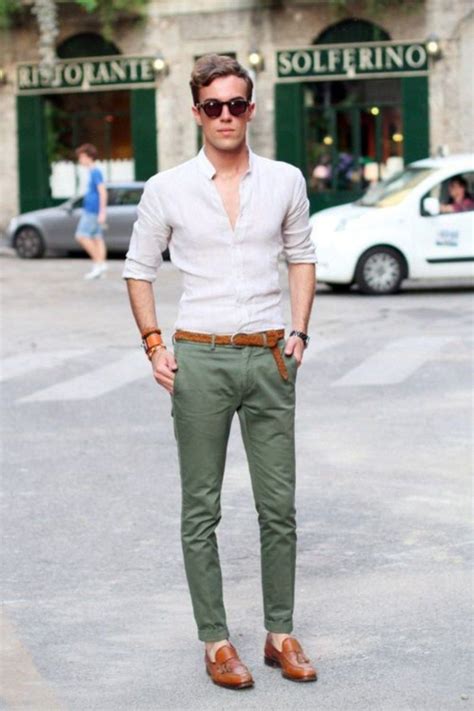 Chino Pants You Can Combination With Shirt For Men Style Outfit Com Mens Outfits Mens