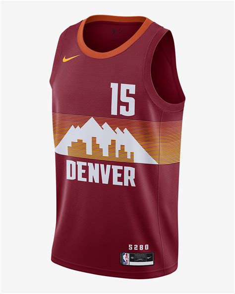 Find authentic jerseys like nuggets city edition jerseys, swingman styles, throwback uniforms and more at lids. Denver Nuggets City Edition Nike NBA Swingman Jersey. Nike.com