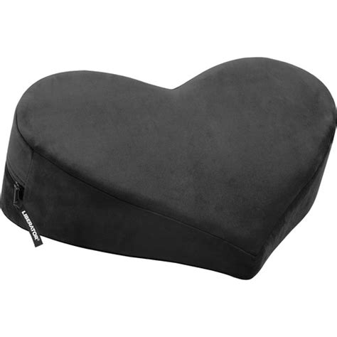 Liberator Heart Wedge Sensual Positioning Pillow Liberty Black