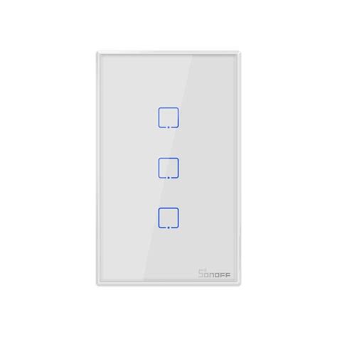 Sonoff Tx T0 Wifi Smart Light Switch 3 Gang Requires Neutral Wire