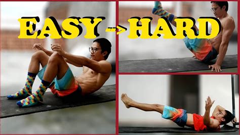 22 Best Abs Exercise Easy To Hard Home Workout For