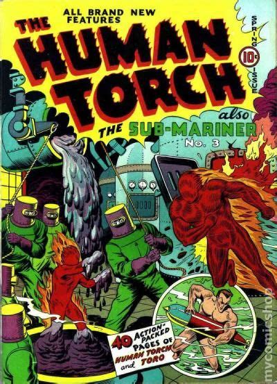 Human Torch Comics 1940 Comic Books