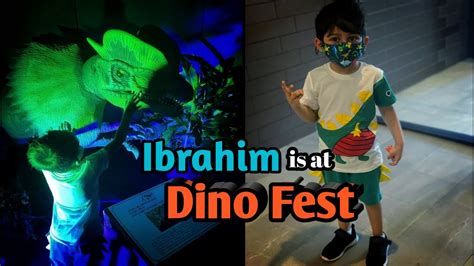 Ibrahim Is At Dino Fest Sydney Australia YouTube