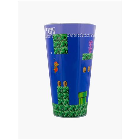 Nintendo Super Mario Bros Glass Nerdom