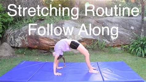 Stretching Routine Follow Along Youtube