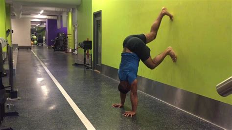 Chest To Wall Handstand Youtube