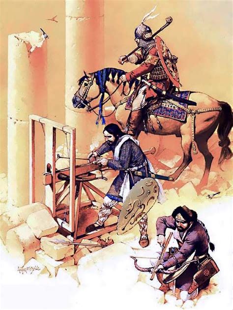 Angus Mcbride Tukic Warriors Th Early Th C Ghulam Cavalryman