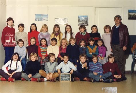 Photo De Classe CM1 Bis De 1982 Ecole Pierre Vienot Clermont