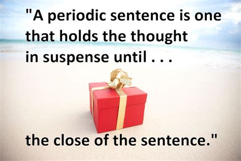 Definition And Examples Of Periodic Sentences