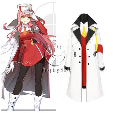 Darling In The Franxx Code 002 Zero Two Cosplay Costume Full Set