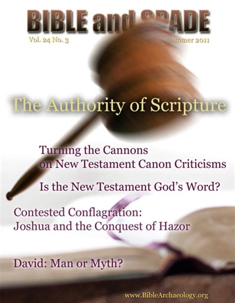 2011 Bible And Spade Back Issues Associates For Biblical Research