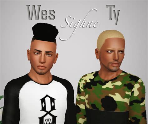 My Sims 3 Blog Braided Braids And Nappy Mohawk 20 For Males Sims And