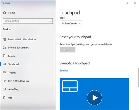 Synaptics Touchpad Control Panel By Synaptics Incorporated Windows