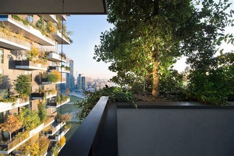 From Inside The Bosco Verticale Vertical Forest Building Milano