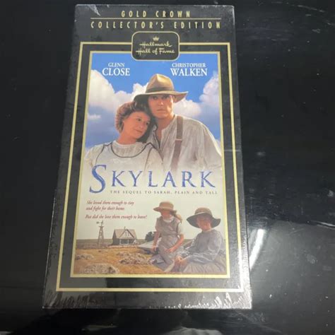 Glenn Close Skylark Vhs Sarah Plain And Tall Sequel 1994 Brand New Sealed