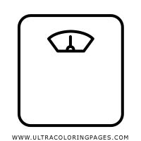 Escala De Peso Desenho Para Colorir Ultra Coloring Pages