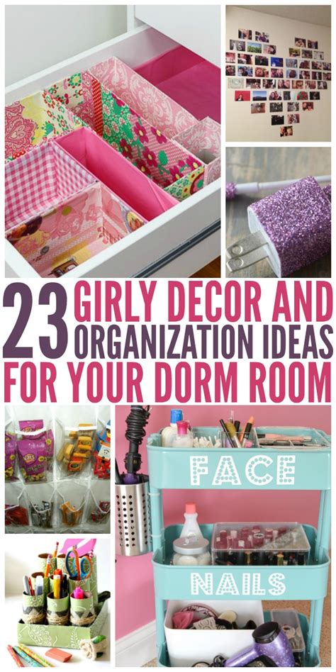 That's because decorating a room completely from scratch is intimidating! 23 Dorm Room Decor and Organization Ideas