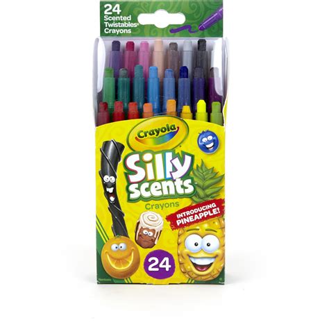 Crayola Silly Scents Mini Twistables Crayons 24 Pack Big W