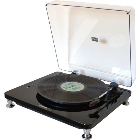 Gordon Digital Usb Record Player Turntable In Black Buy Turntables