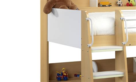 Domino Maple Bunk Bed Groupon Goods