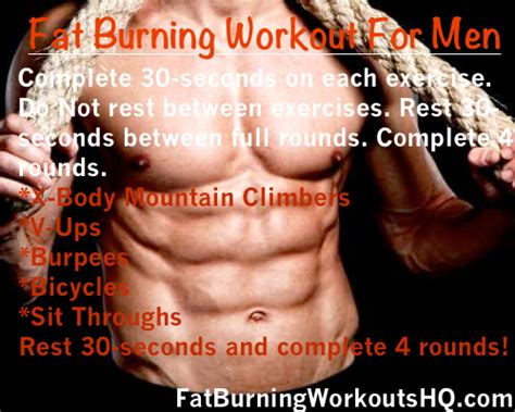5 Best Fat Burning Workouts For Men