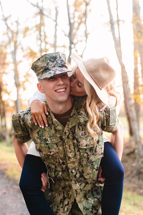 Military Photoshoot In Uniform Navy Wife Military Couple Engagement Photos Su