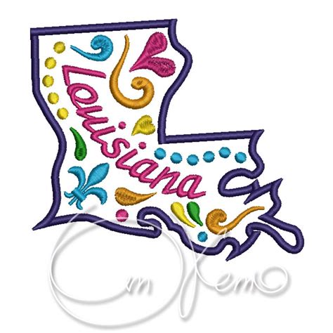 Machine Embroidery Design Louisiana State Mesican Design Calavera