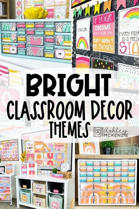 Bright Classroom Decor Themes For A Cheerful Vibe Ashley Mckenzie