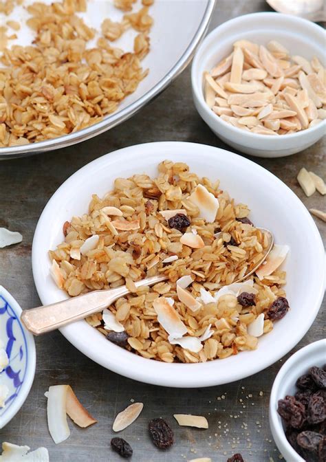 Not Mushy Oatmeal Aka Chewy Granola Chewy Granola Delicious Healthy