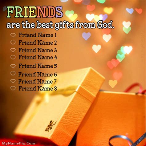 Friends Are T With Name