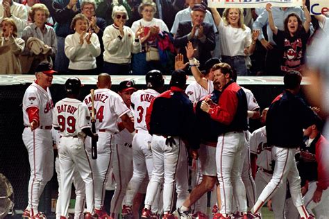 this week in 1995 the cleveland indians wrap up a magical season covering the corner