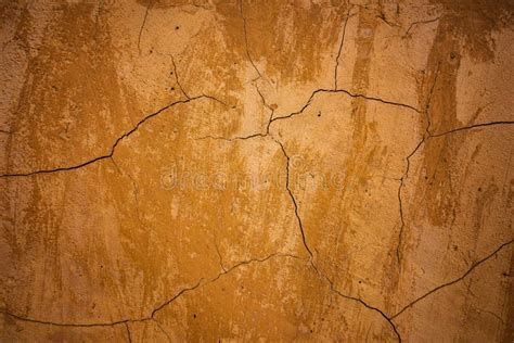 Brown Clay Earthen Wall Texture Or Background Stock Image Image Of