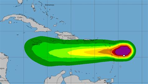 Tropical Storm Isaac Continues Path Toward Caribbean Islands